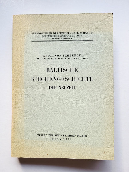 Baltische Kirchengeschichte der Neuzeit