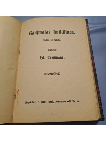 Gaujas smildziņas. Dzejas ap Gauju.