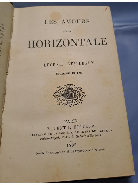 Les amours d'une horizontale