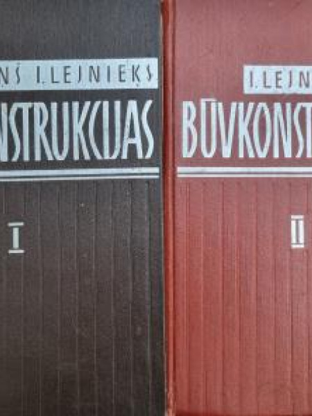 Būvkonstrukcijas 1. un 2. grāmata