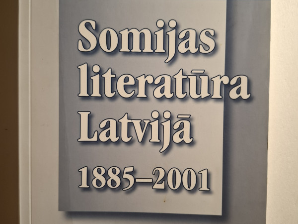 Somijas literatūra Latvijā 1885-2001
