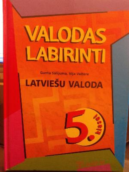 Valodas labirinti latviešu valoda 5. klasei mācību grāmata