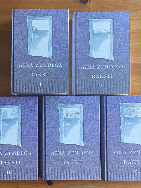 Raksti 1.-5. sējums