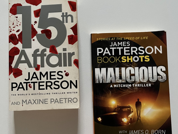 Divas Džeimsa Patersona grāmatas