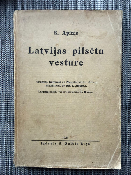 Latvijas pilsētu vēsture