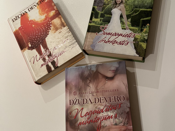 Džūda Devero - 3 grāmatas