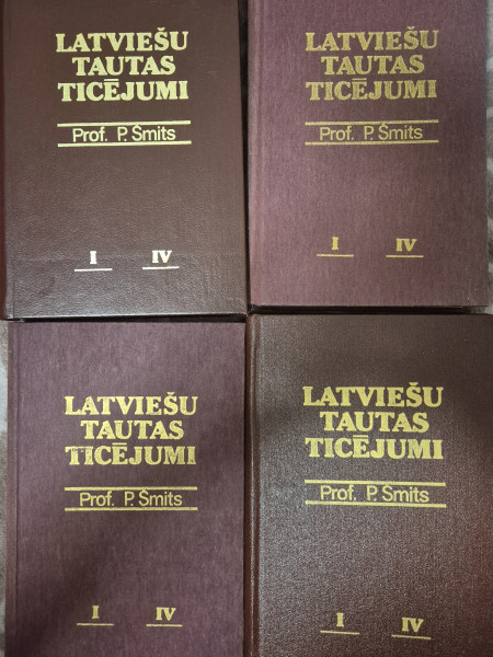 Latviešu tautas ticējumi I, II, III, IV