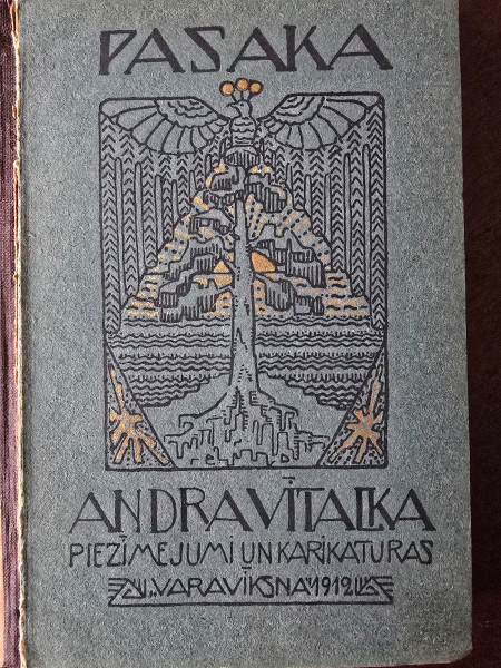 Pasaka. Andra Vītalka piezīmējumi un karikatūras