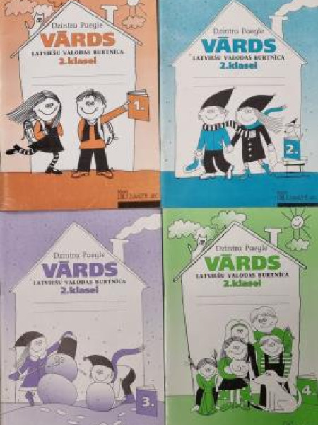VARDS LATVIEŠU VALODAS BURTNĪCA 2.klase 1,2,3,4